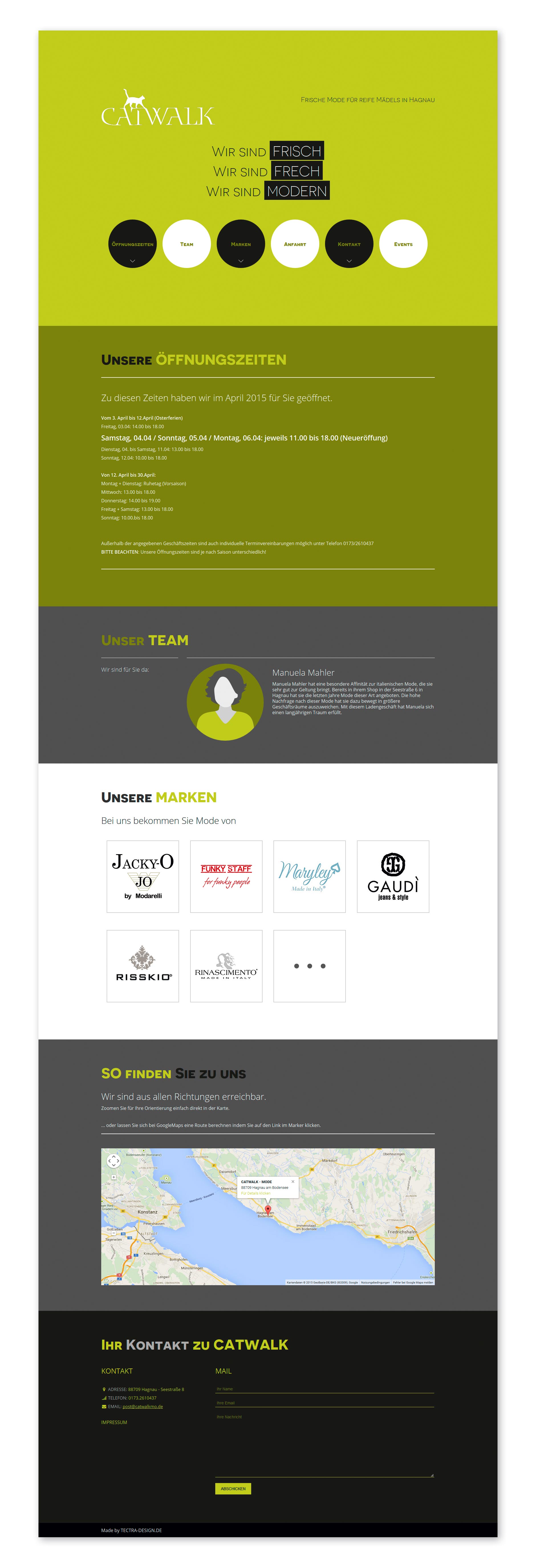 Design Website CATWALK