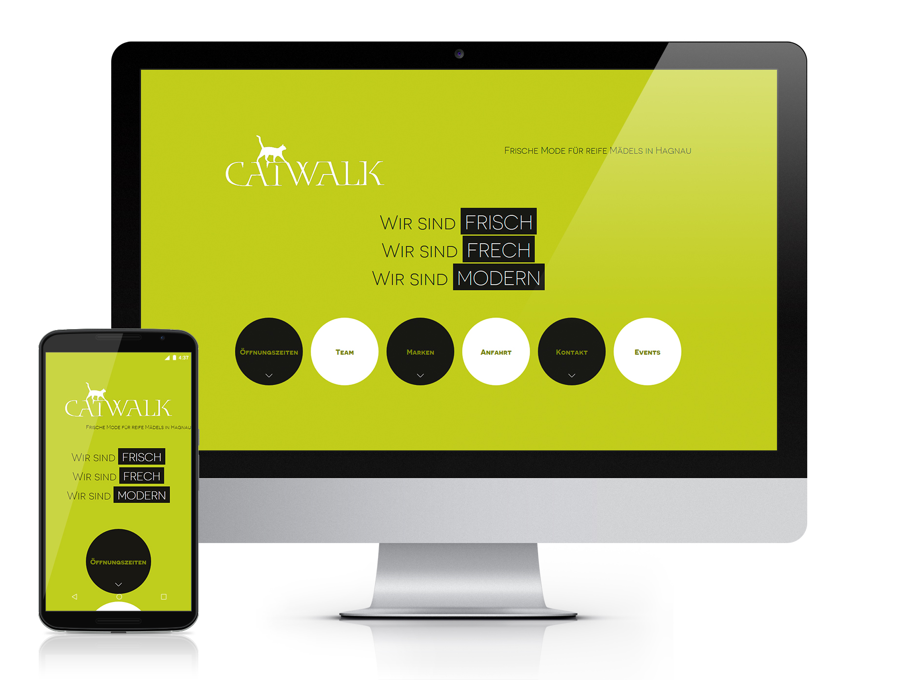 Design Website CATWALK